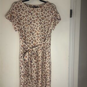 Cute Leopard Print Dress